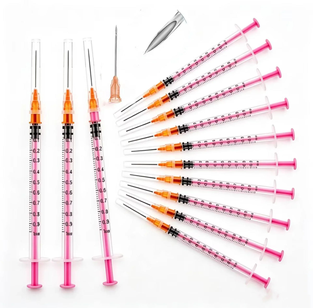 1ml disposable veterinary syringe, suitable - MyPetDollar.com