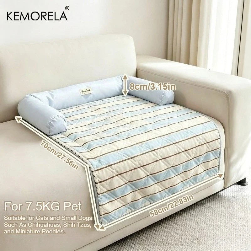 Summer Cooling Pet Bed Cushion Pad Durable Non Slip Washable