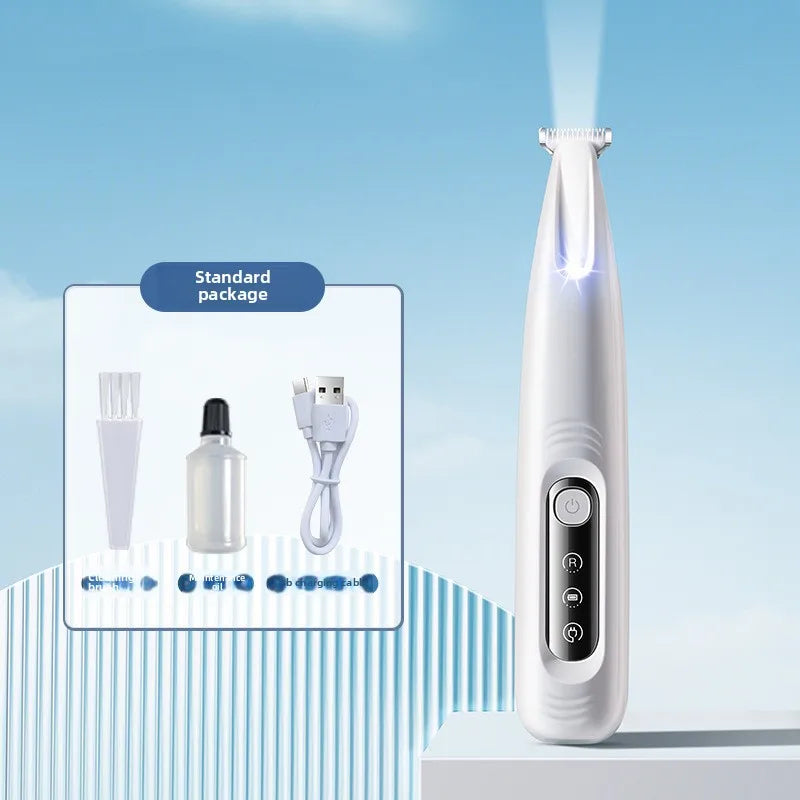 Home Use Pet Grooming Clippers Dog & Cat LED Light