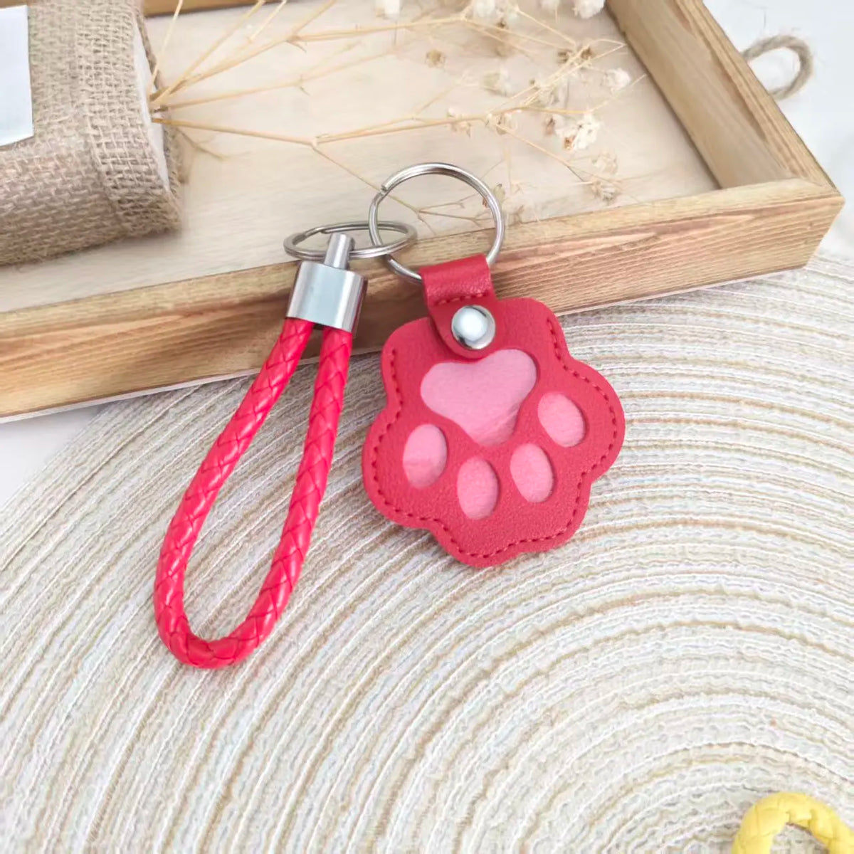 PU Leather Pet Hair Storage Bag