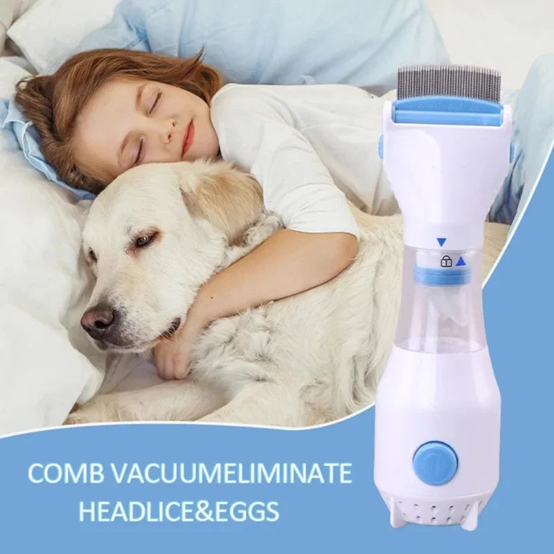 Cat Dog Pet Brush Electric Anti Lice Comb 3 - MyPetDollar.com