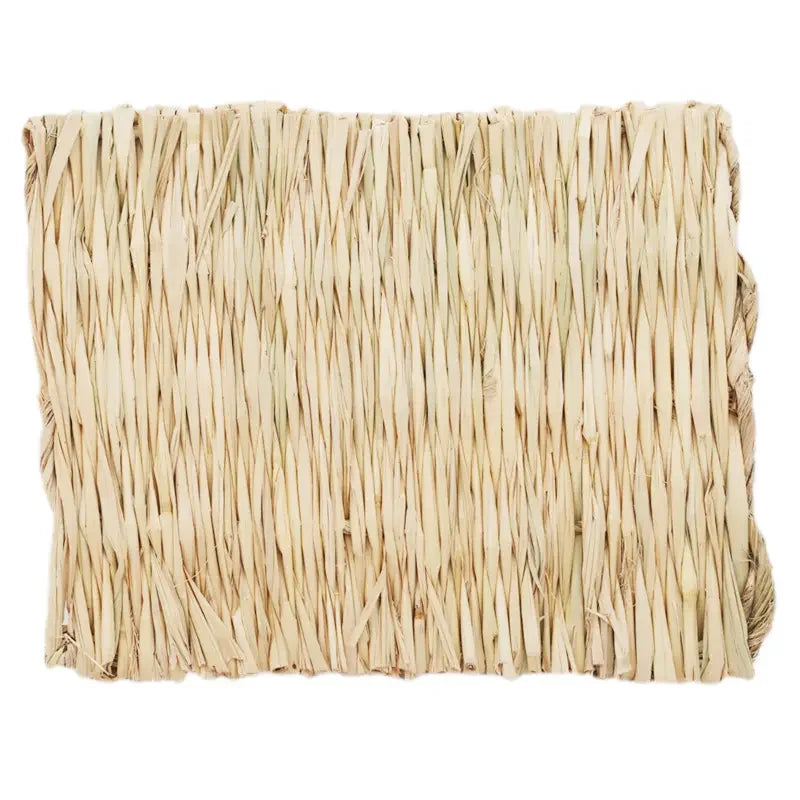 Pet Grass Pad Rabbits Bunny Natural Straw Bedding Resting Cage – 2 Colors