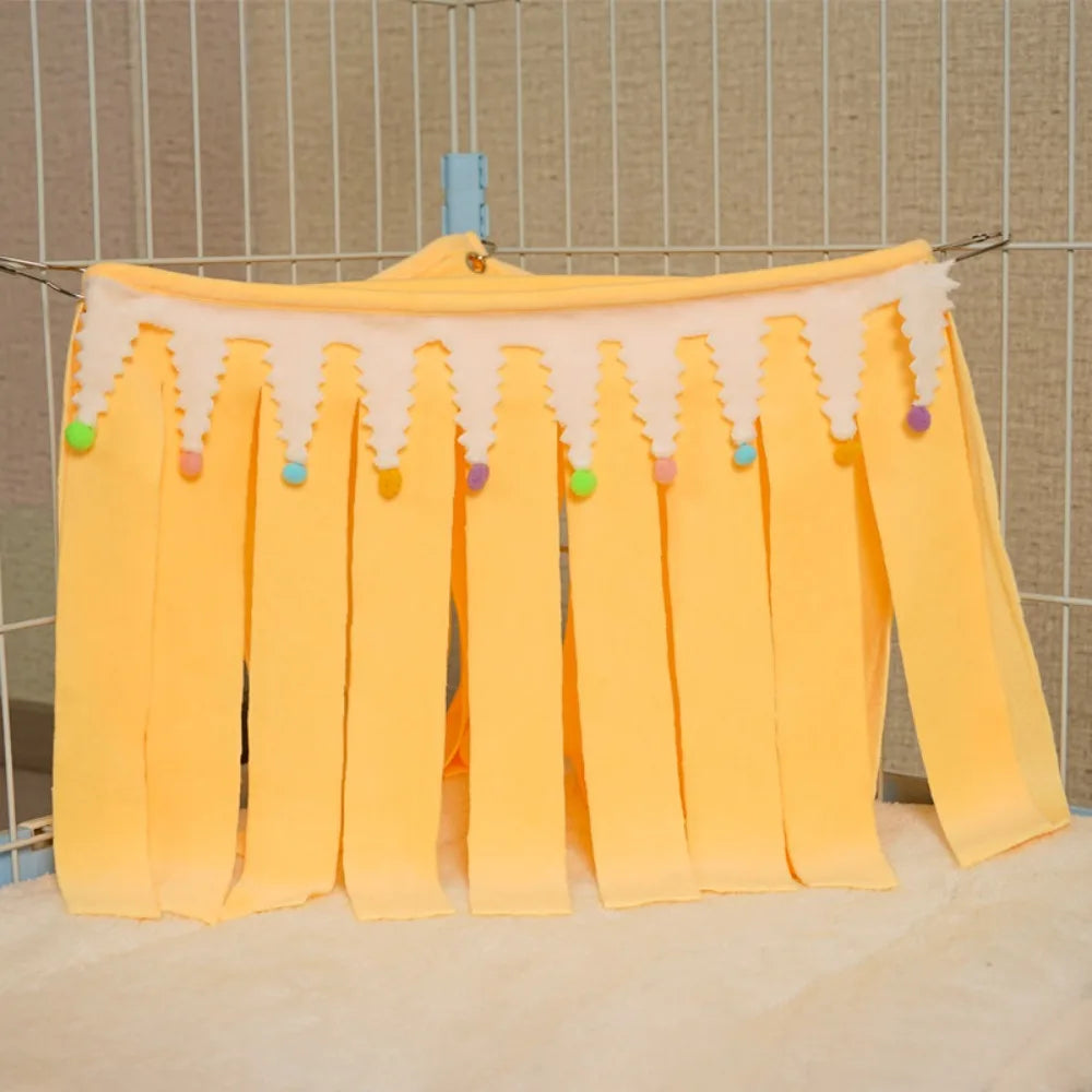 Washable Guinea Pig Corner Hideout Fleece Peekaboo – 4 Colors