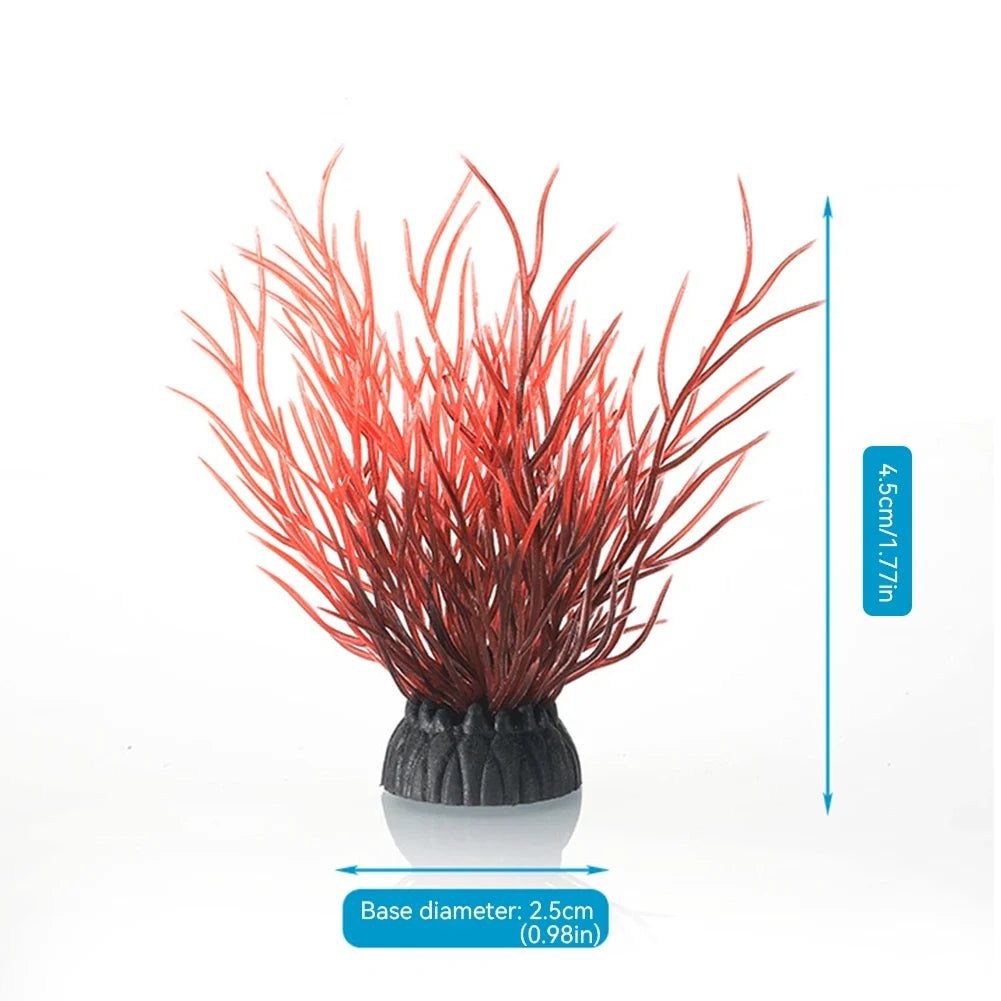 Artificial Aquarium Decor Plants Plastic - MyPetDollar.com