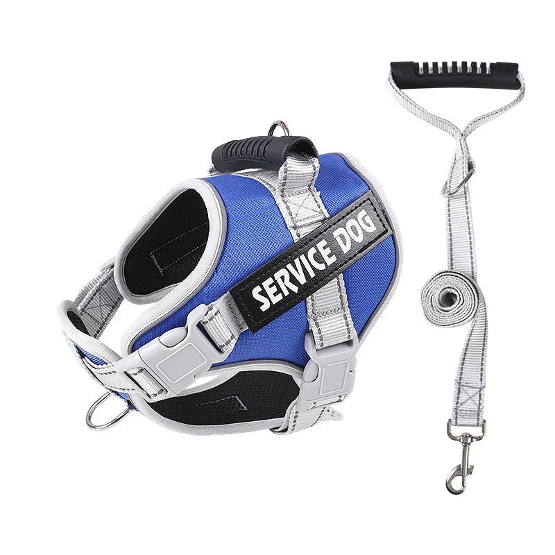 Personalized Name Dog Harness Service Dog - MyPetDollar.com