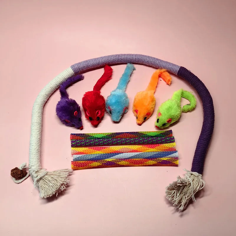 Cat Chew Toys Interactive Molar Cotton Rope - MyPetDollar.com