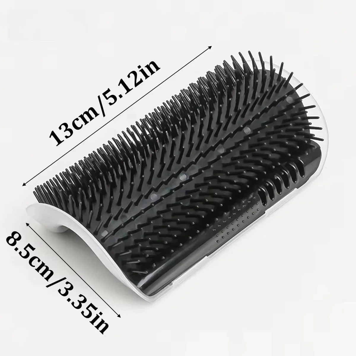 Pet Mair Remover Groomer Cat Toy with Catnip Wall Brush