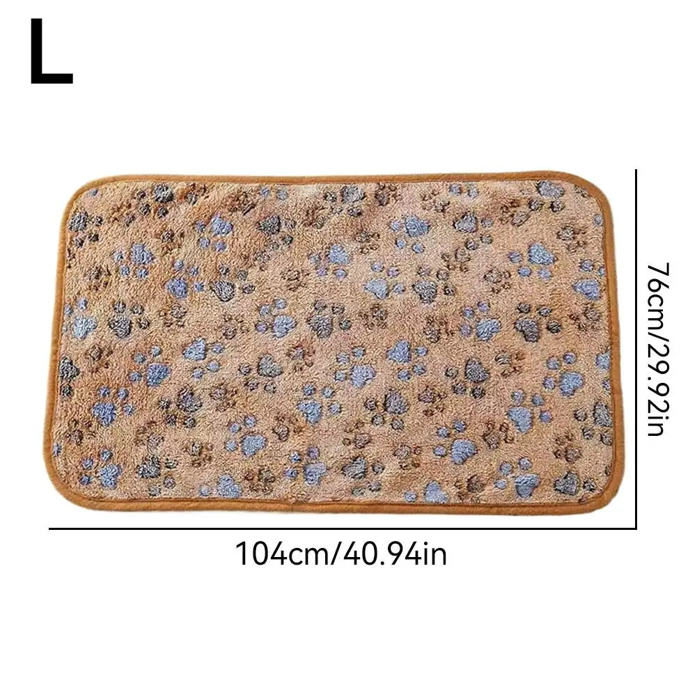 Pet Warm Blanket Flannel Double Thick Fleece - MyPetDollar.com