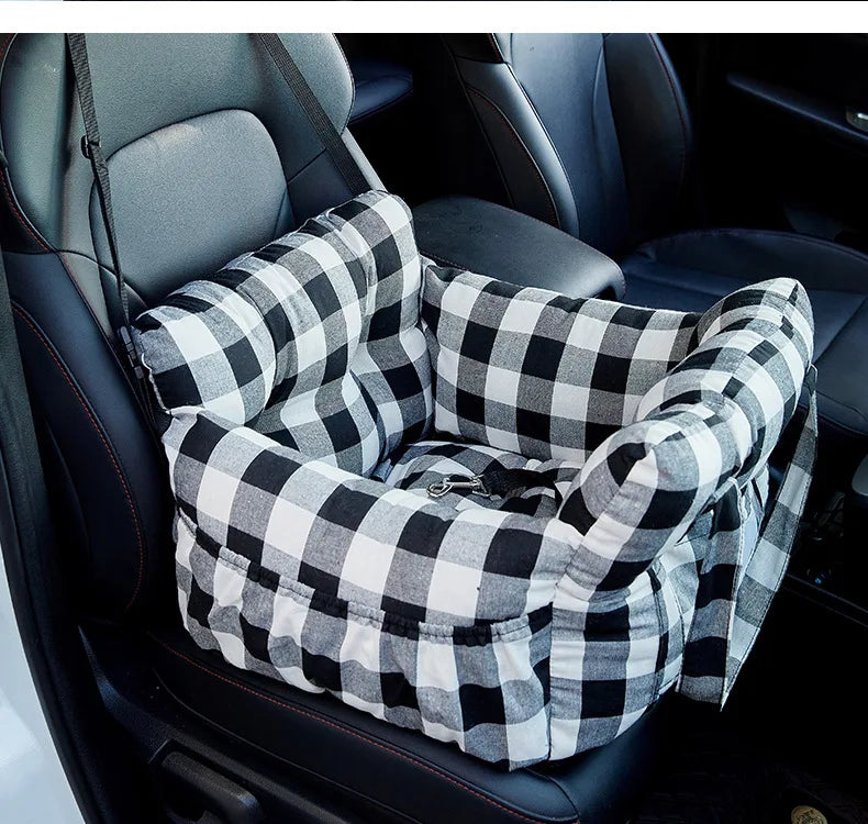 Dog Car Seat with Safety Belt - Non-Slip Pet - MyPetDollar.com