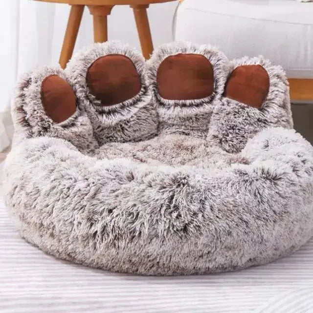 Large Plush Dog Bed Warm Pet Bed Basket with - MyPetDollar.com