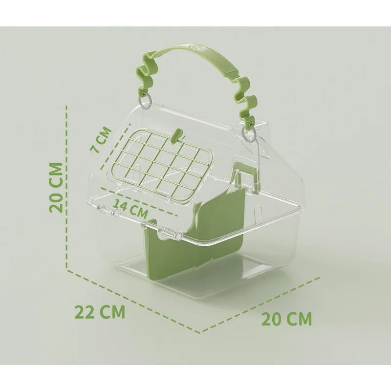 Sales Hamster Enclosure, Super Luxury Panoramic Villa Transparent for Small Pets