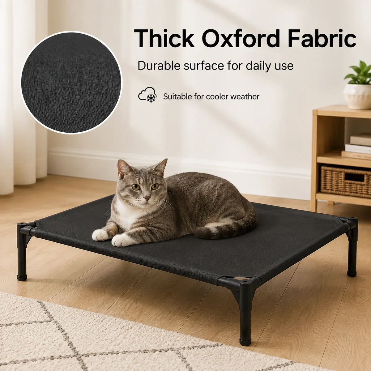 Elevated Pet Bed Raised Dog Cot Breathable - MyPetDollar.com