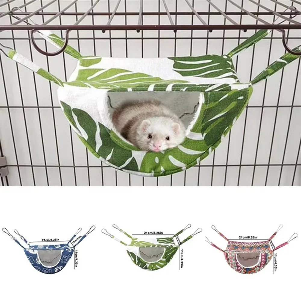 2025 Hanging Ferret Hammock Cage Printed - MyPetDollar.com