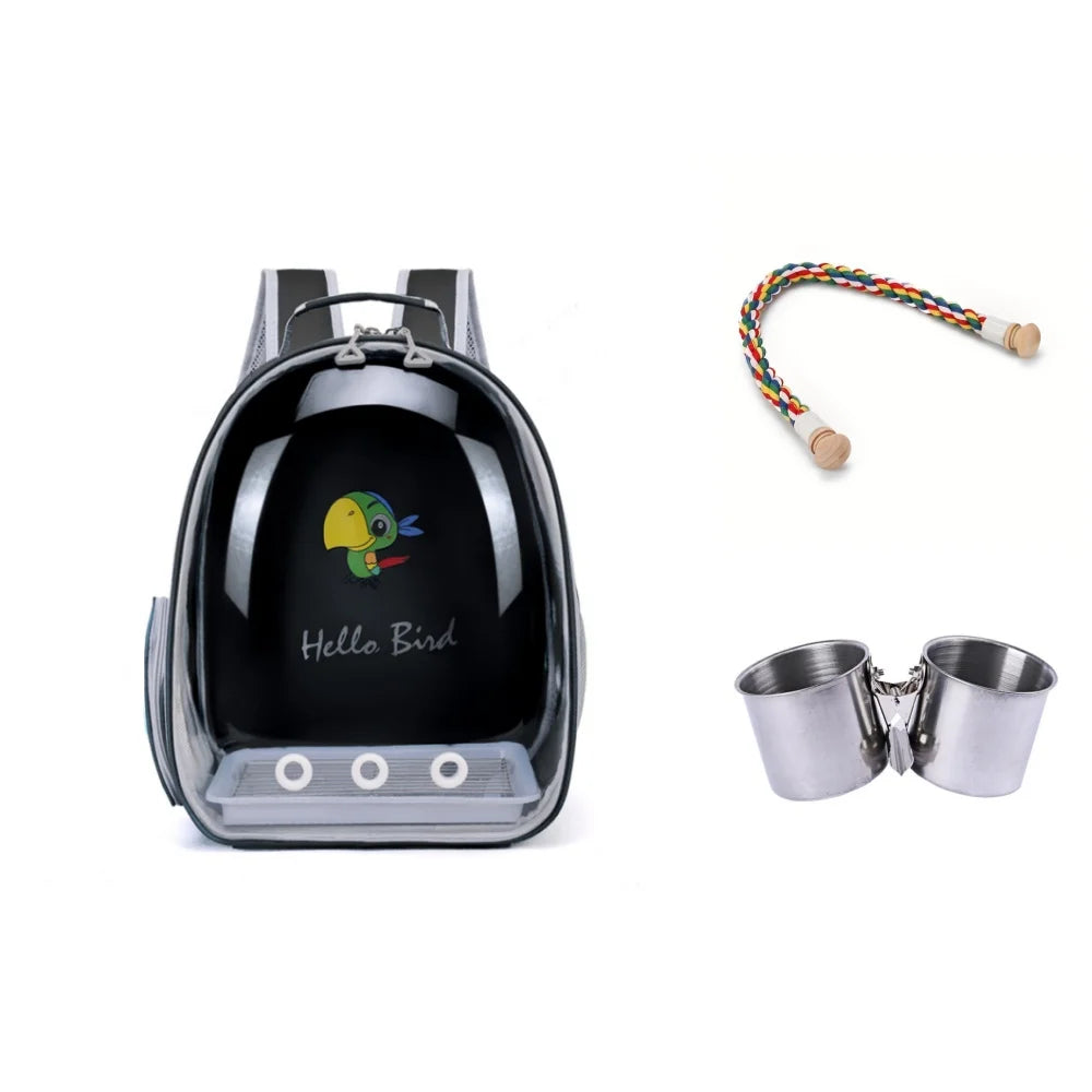 Portable Bird Carrier Bird Backpack with - MyPetDollar.com
