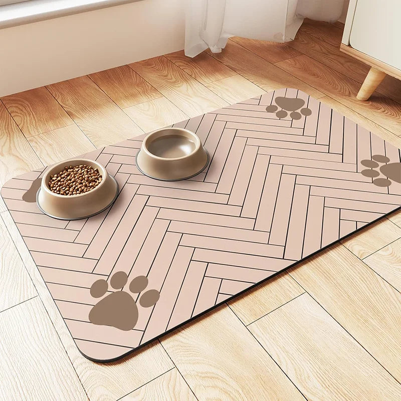 Pet Placemat Dog Food Bowl Mat Drinking - MyPetDollar.com