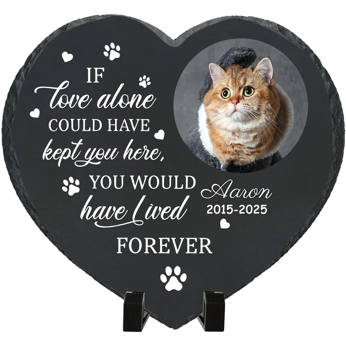 Personalized Pet Memorial Stone,Custom Cat - MyPetDollar.com