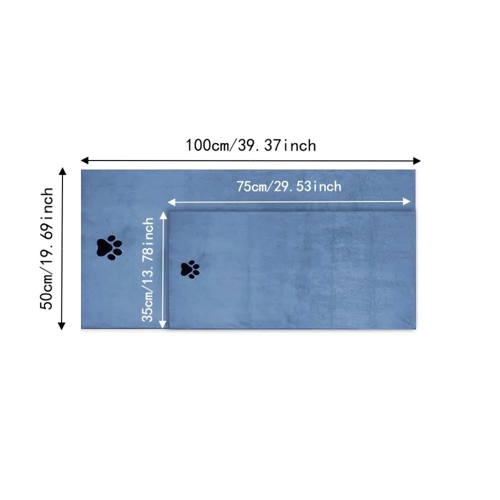 Breathable Microfiber Dog Towels Highly - MyPetDollar.com