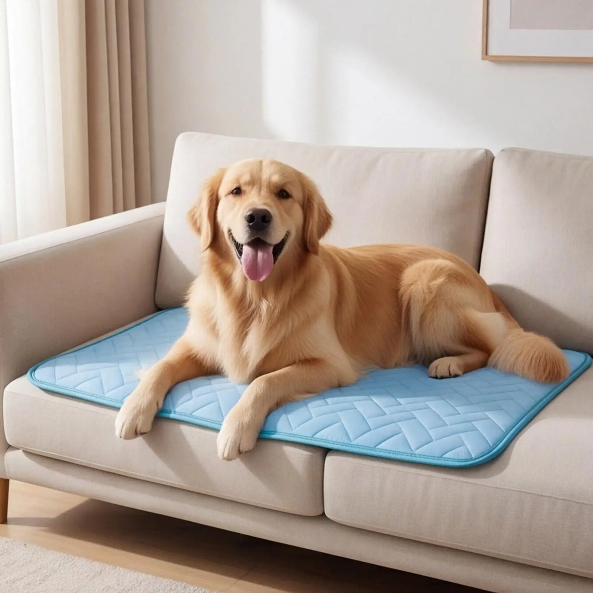 Ice Silk Cooling Mat for Dogs Breathable Pet - MyPetDollar.com