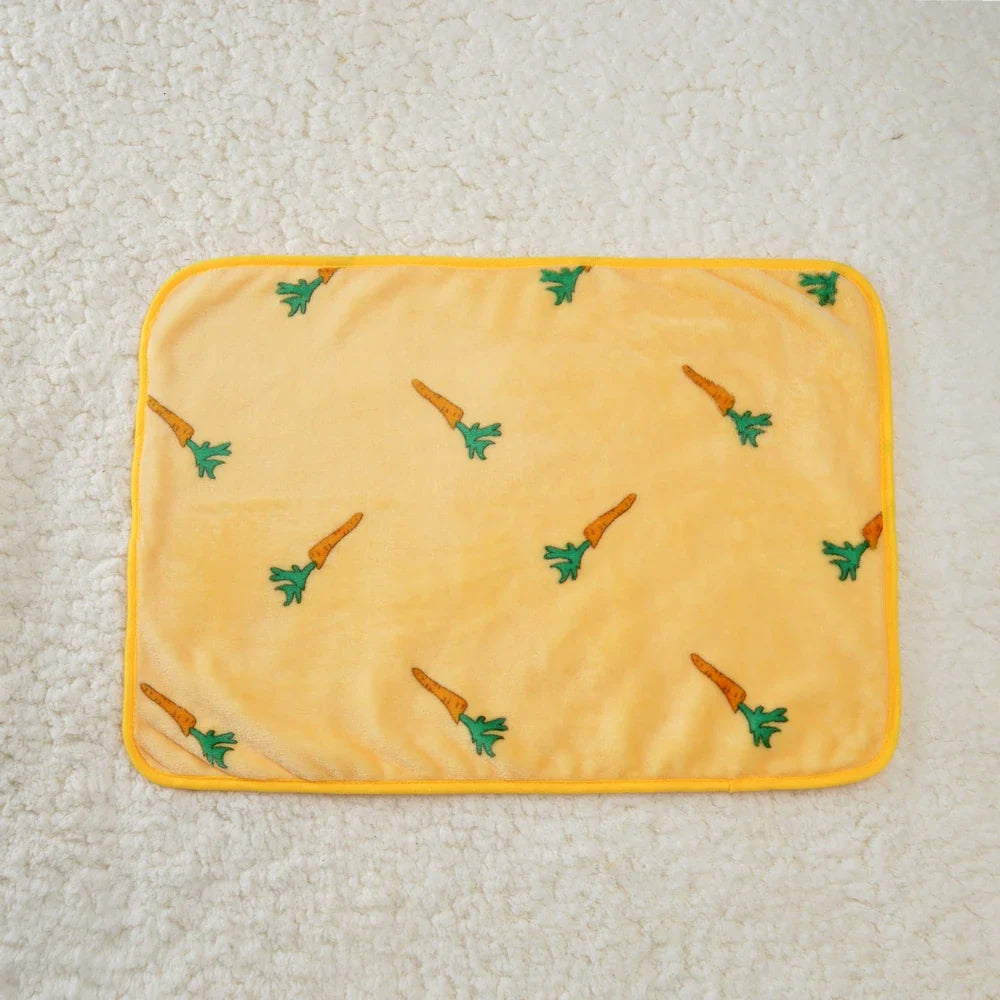 Winter Warm Pet Blanket Fluffy Soft Cozy Dog Bed