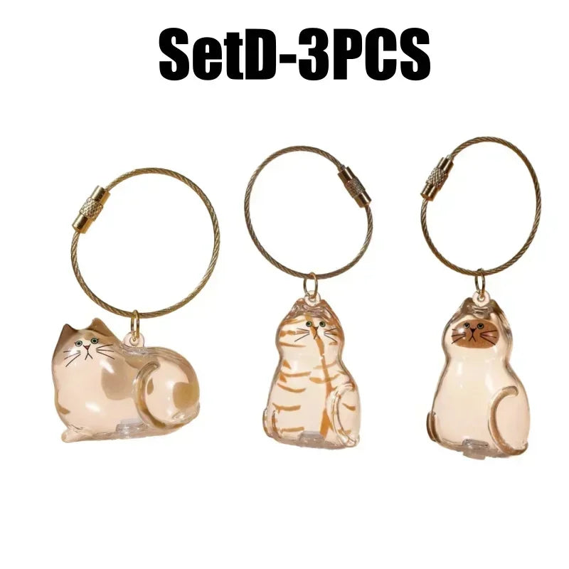 Cute Transparent Cat Fur Display Capsule Toy - MyPetDollar.com