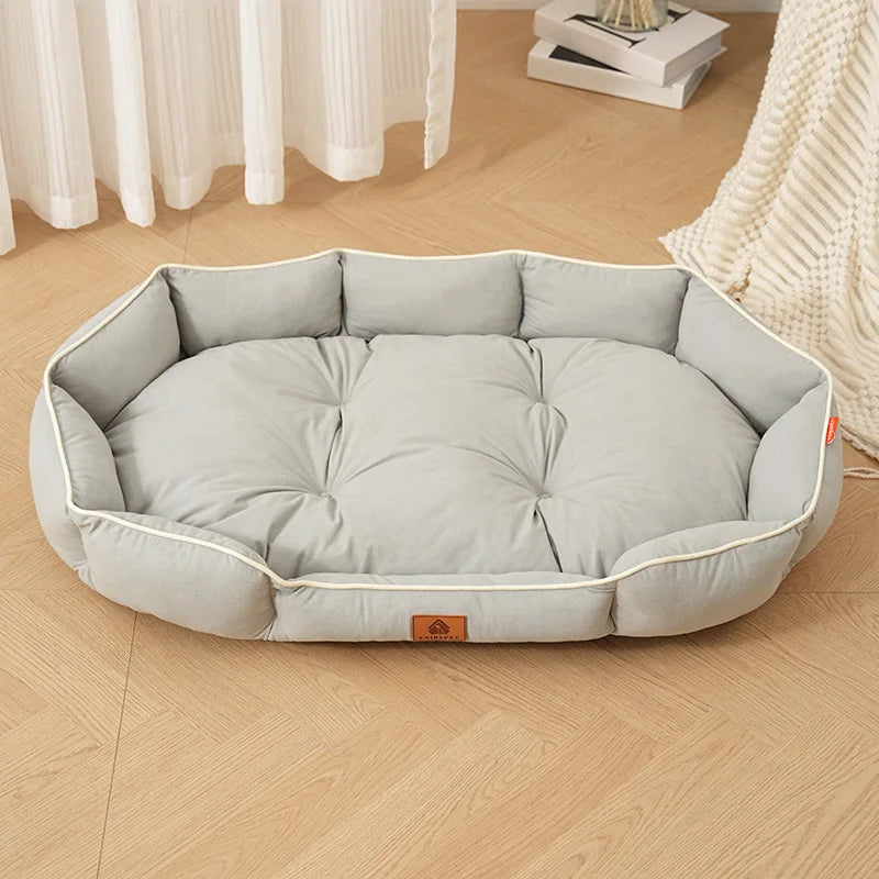 Large Dog Sofa Bed, Warm Plush Pet Sleeping - MyPetDollar.com