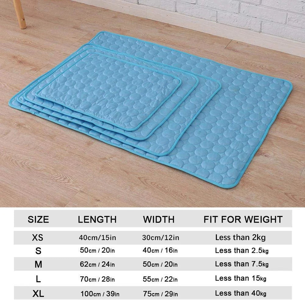 5 sizes Cool Ice Silk Moisture-proof - MyPetDollar.com