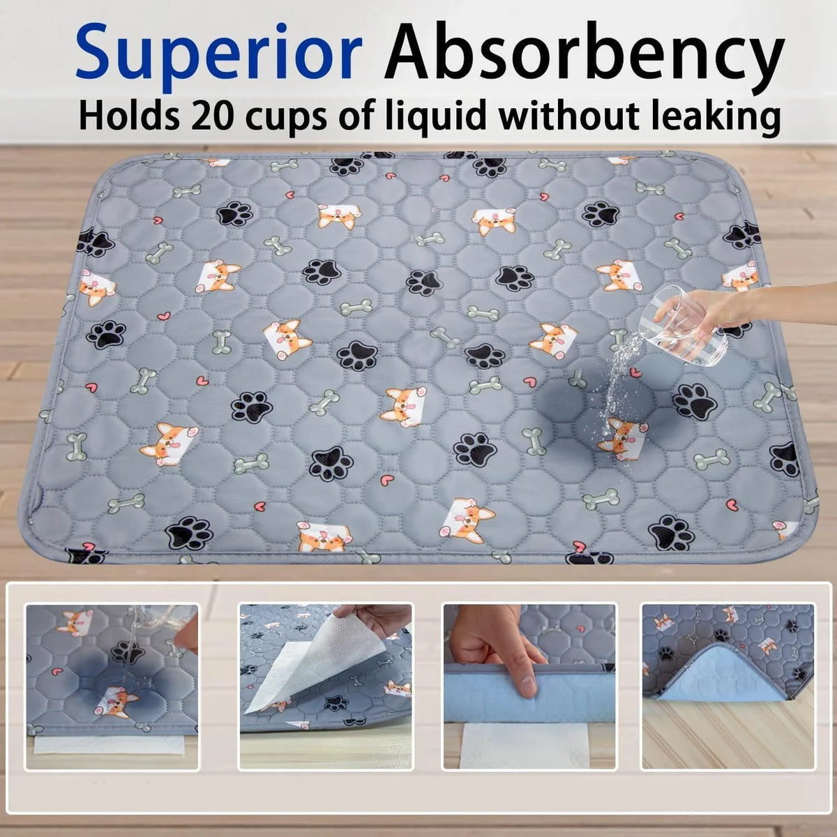 1PC Pet Mat - Thickened and reusable pet - MyPetDollar.com