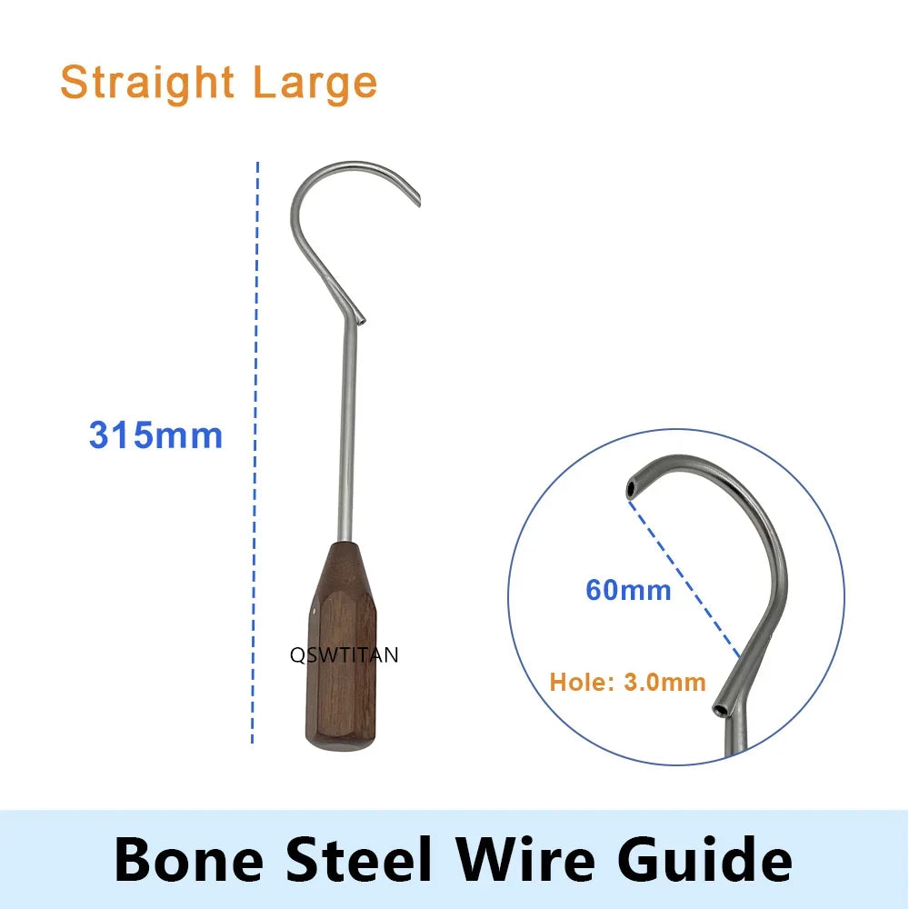 Orthopedic Wire Guider Passers 3mm Holes Stainless Steel for Dogs