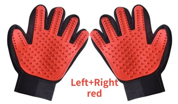Cat grooming glove for cats wool Pet Hair - MyPetDollar.com