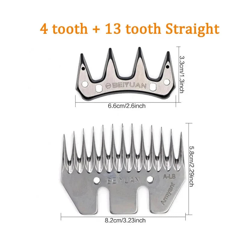 Sheep Goats Shears Convex Grooming Comb Cutter Shearing Clipper