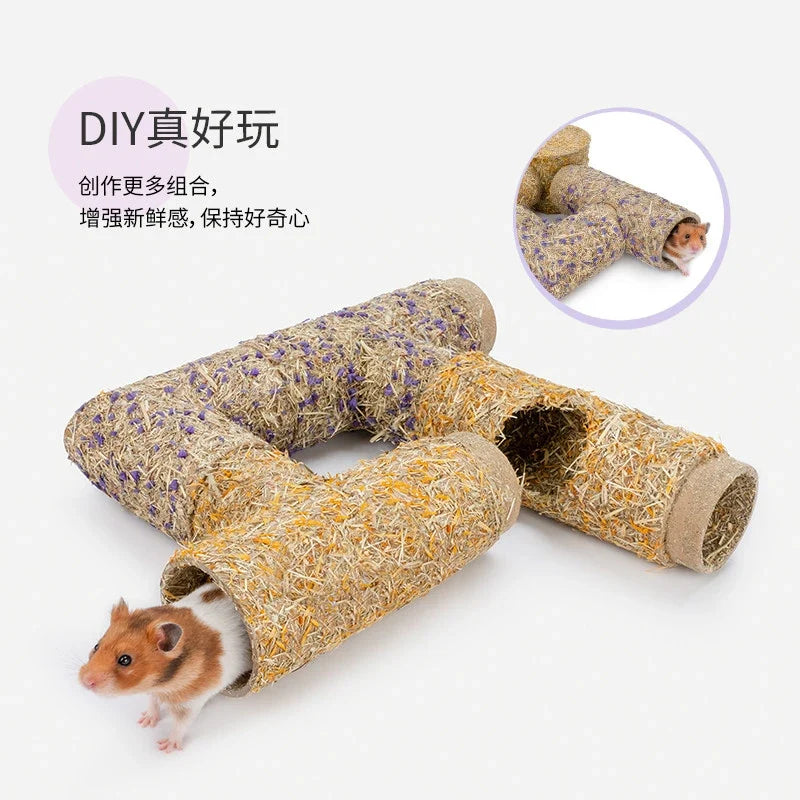 Hamster Tunnel & Grass-Based Modular Pathway - MyPetDollar.com