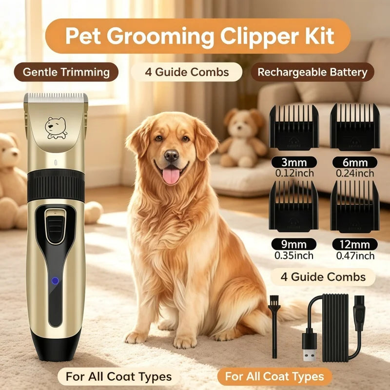 2026 New Dog Professional Hair Clipper - MyPetDollar.com