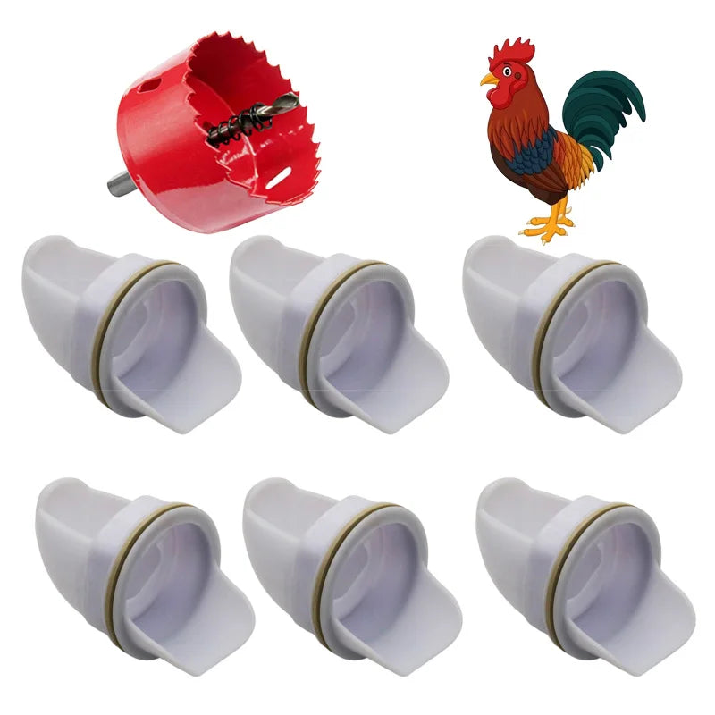 Automatic Gravity Chicken Duck Feeder Kit – Livestock Feeders & Waterers