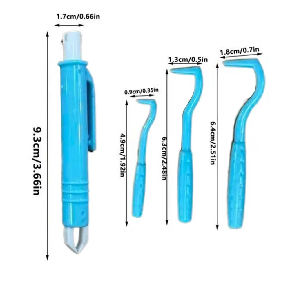 Pet Tick Remover Tweezers Set Portable Reusable Lice Flea – 4 Colors