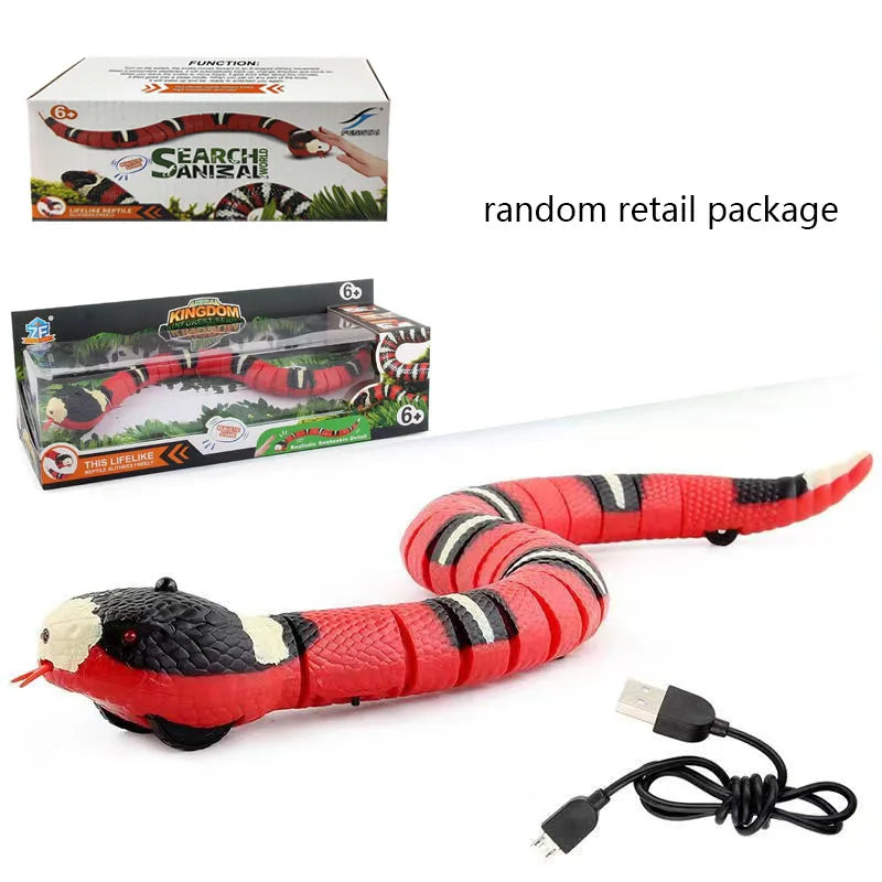 Interactive Smart Sensing Snake Cat Toys