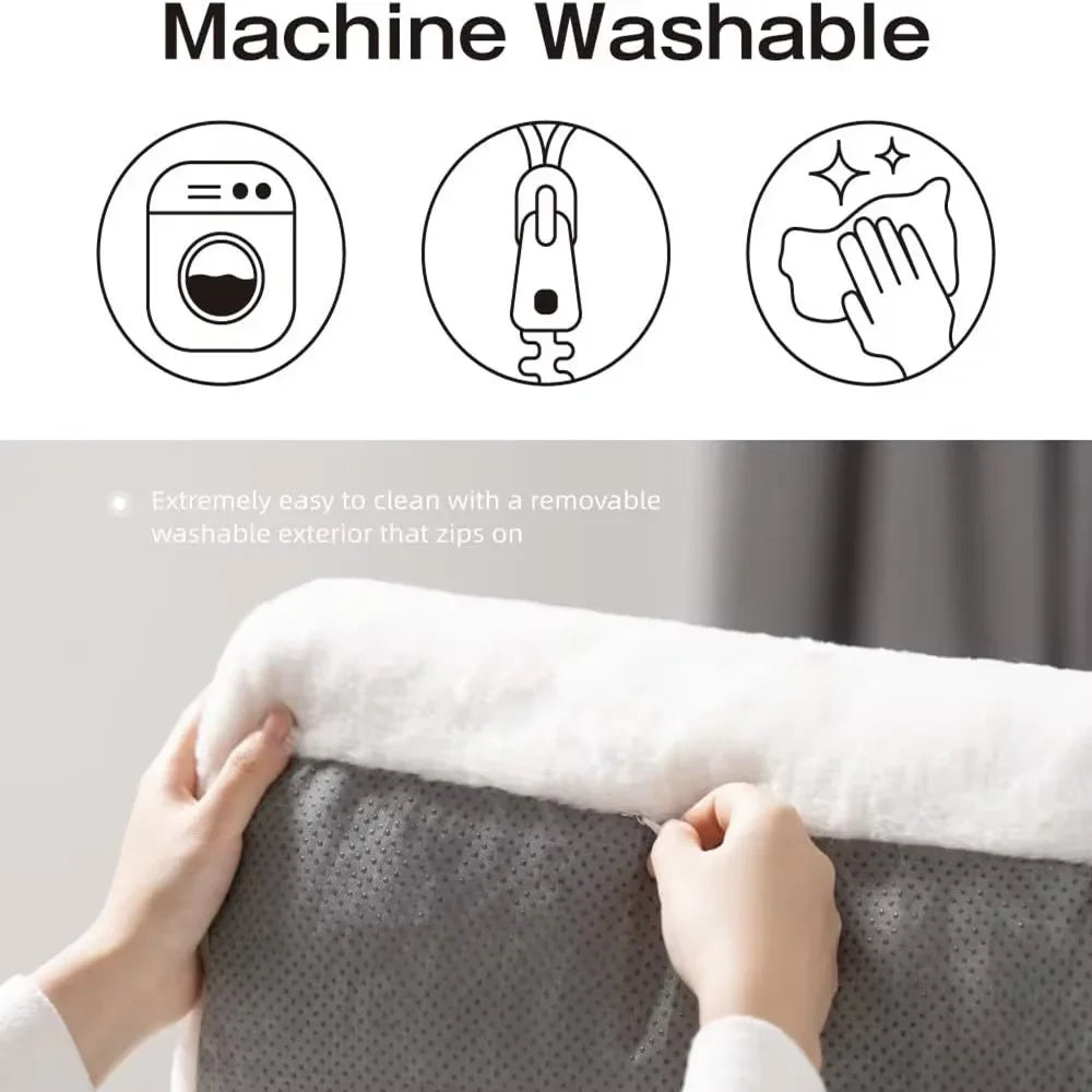 Ultra Soft Fluffy Pet Sofa Bed Cushion for - MyPetDollar.com