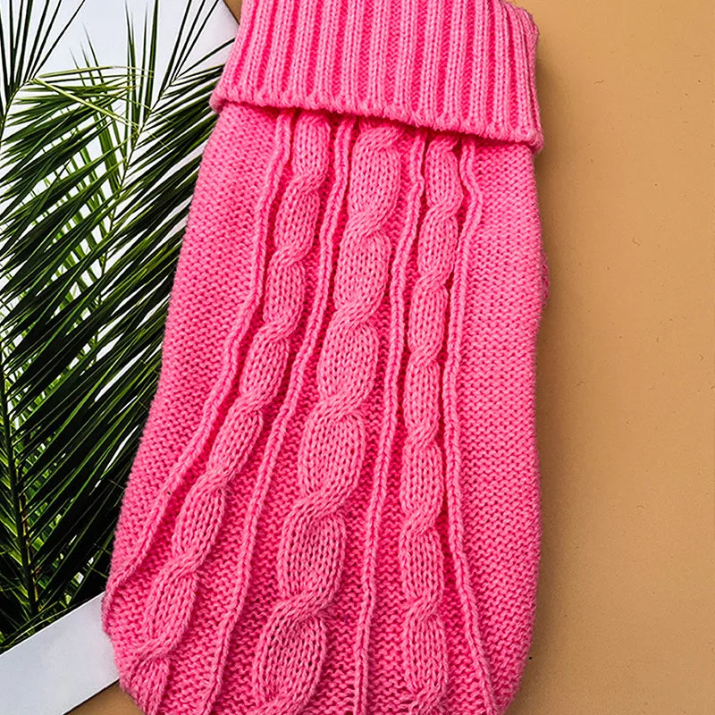 Winter Cat Dog Knit Sweater Soft Warm Puppy - MyPetDollar.com