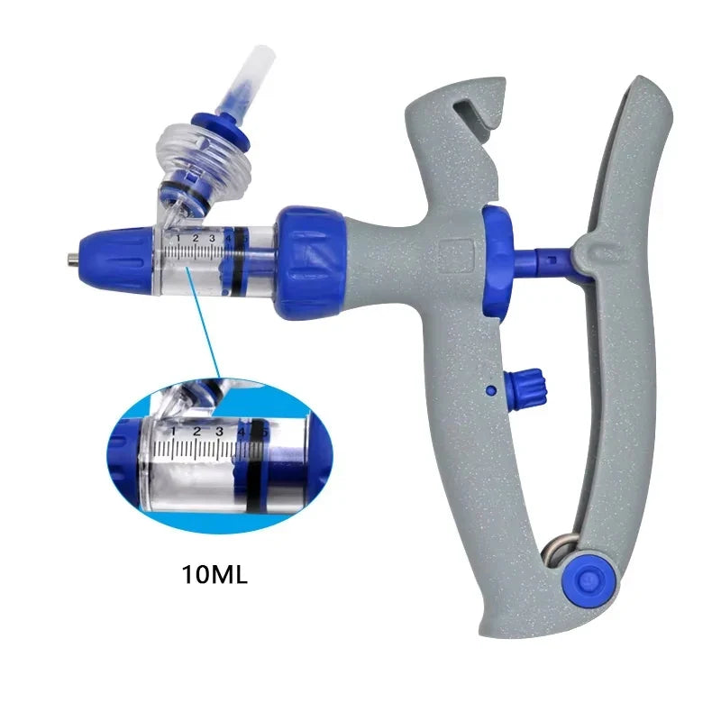 1 2 5ml Automatic Veterinary Continuous Syringe – 6 Colors
