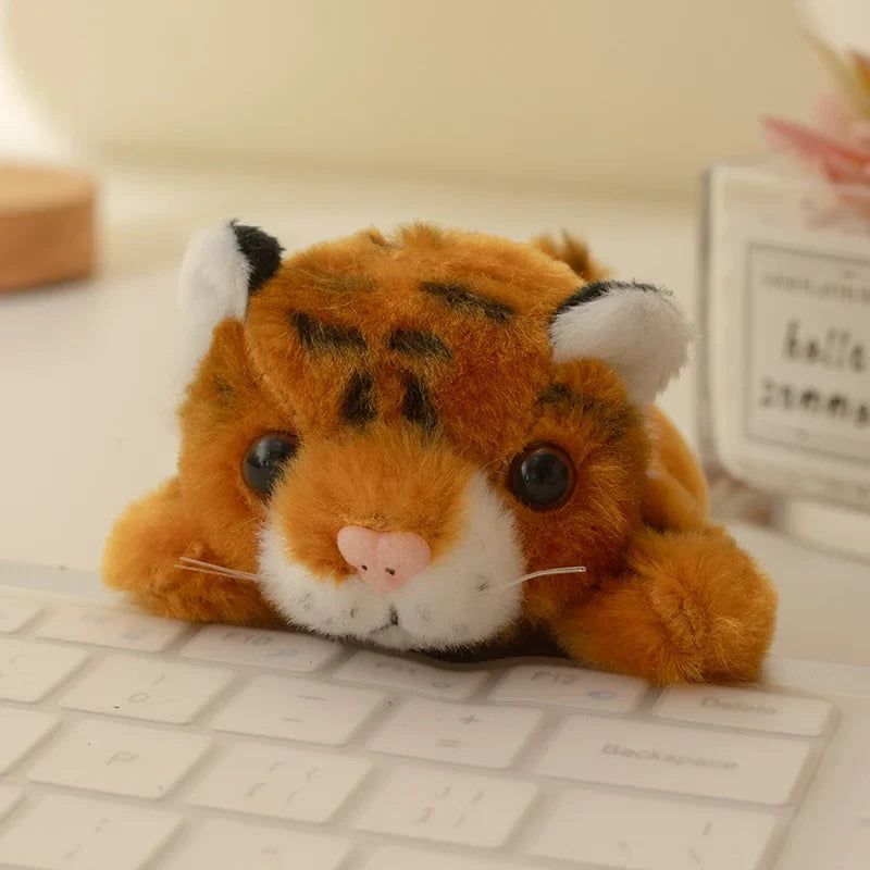 12cm Cute Magnetic Fridge Animal Plushie Stuffed Tiger Giraffe – 8 Colors