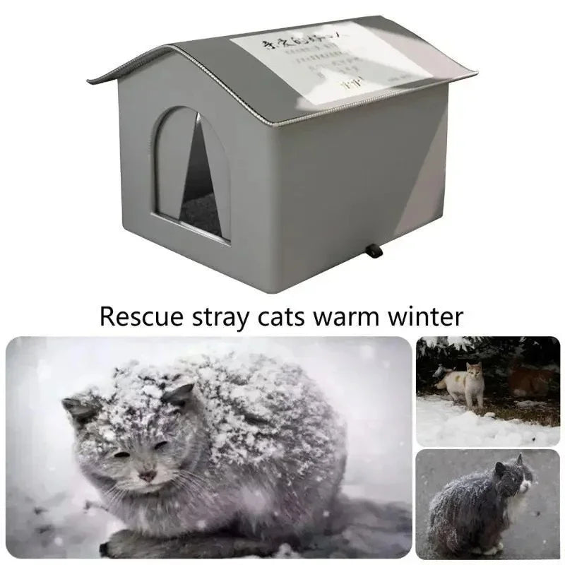 High Quality Oxford Cloth Outdoor Cat House - MyPetDollar.com