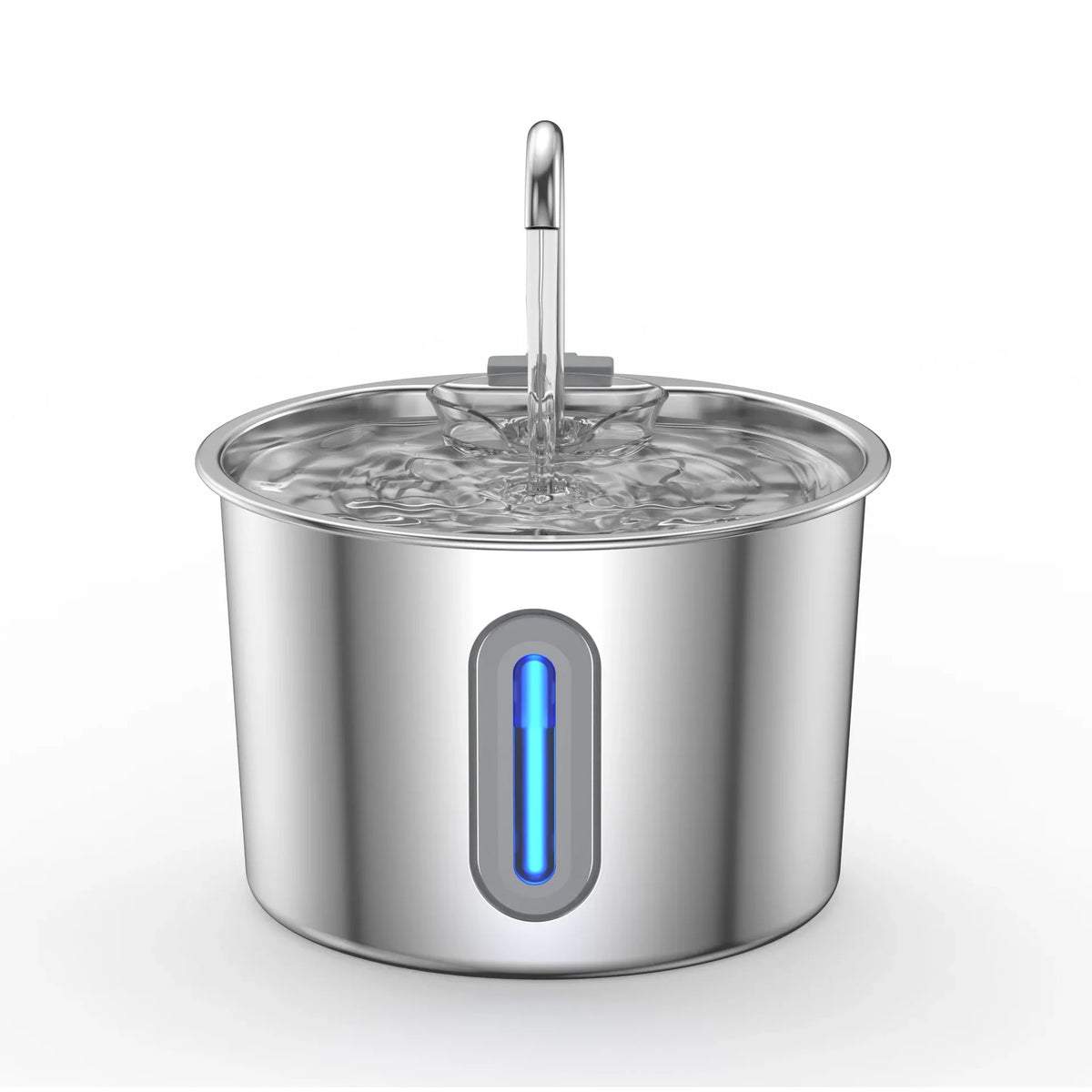 Quiet 2.2l 3.2l Stainless Steel Pet Water Fountain