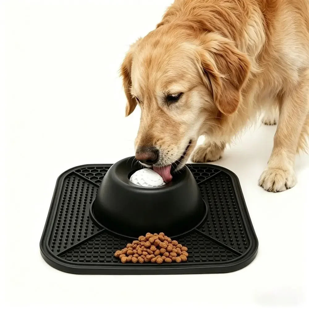Silicone Pet Lick Bowl Interactive Non-Slip - MyPetDollar.com
