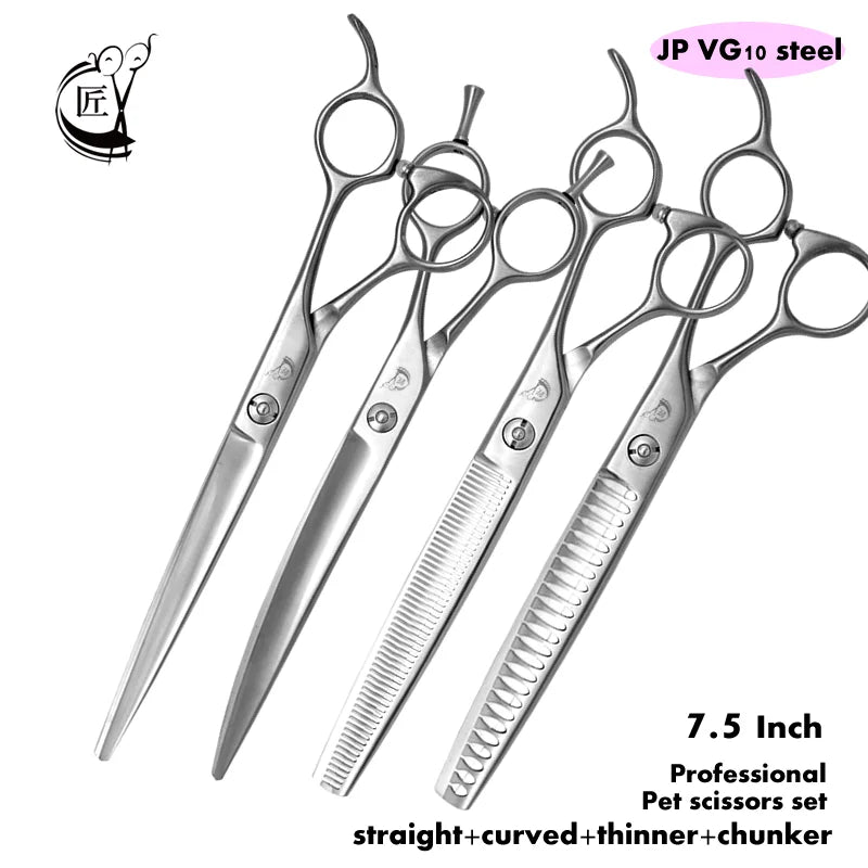 Crane 7.5 Inch Professional Pet Scissors Set - MyPetDollar.com
