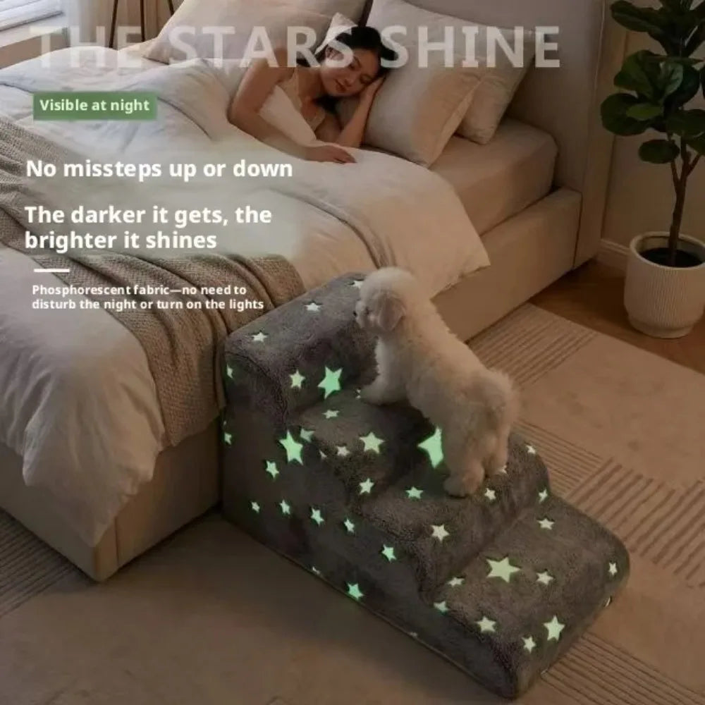 Noctilucent Pet Steps Foam Dogs Secure 2/3/4 - MyPetDollar.com