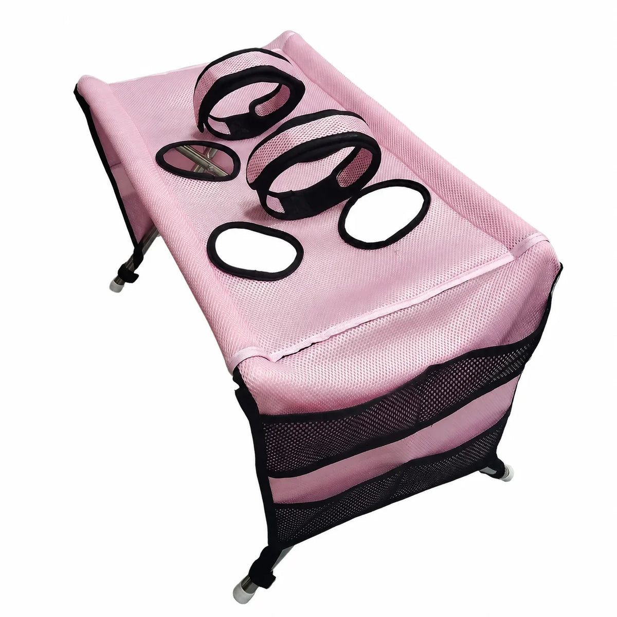 Foldable Stainless Steel Pet Grooming Hammock Stand