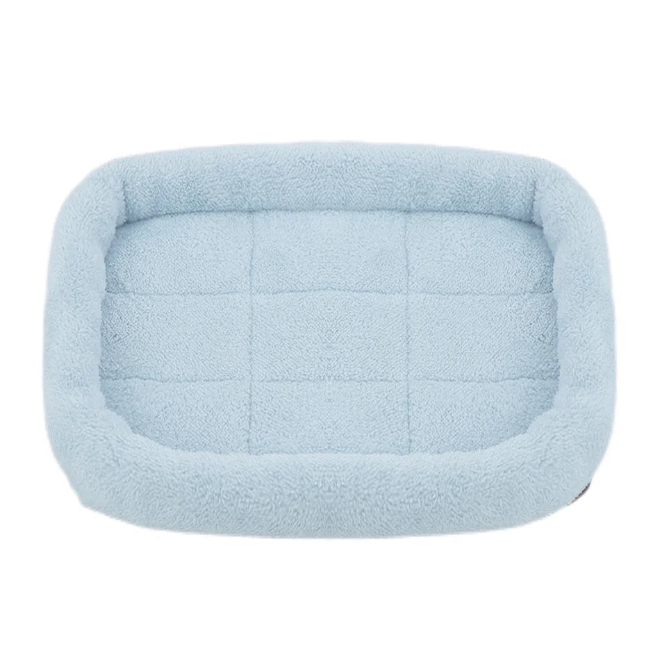 Soft Plush Square Dog Bed Mat Beds for Dogs - MyPetDollar.com