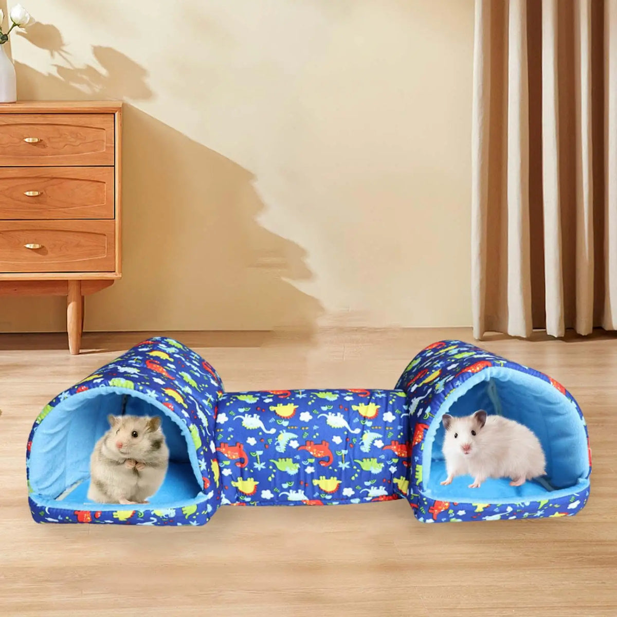 Warm Guinea Pig House Tunnel Hideaway Tube - MyPetDollar.com