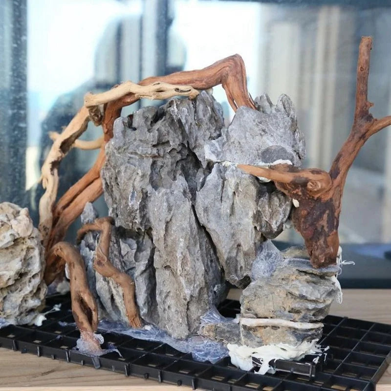 1 Pcs Natural Tree Trunk Aquarium Decoration - MyPetDollar.com