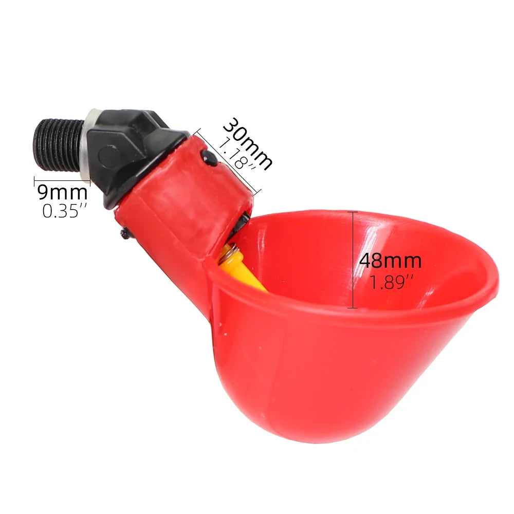 Farm Automatic Quail Drinker Plastic Chicken - MyPetDollar.com
