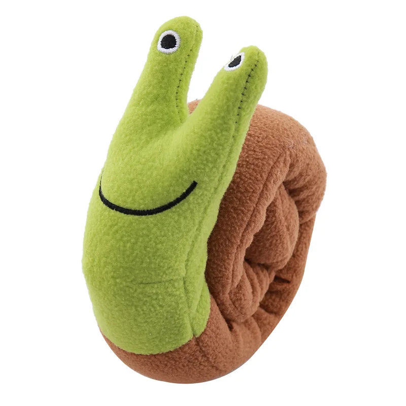 Interactive Snail Shaped Pet Toys for Dogs and Cats Odor Hiding Training